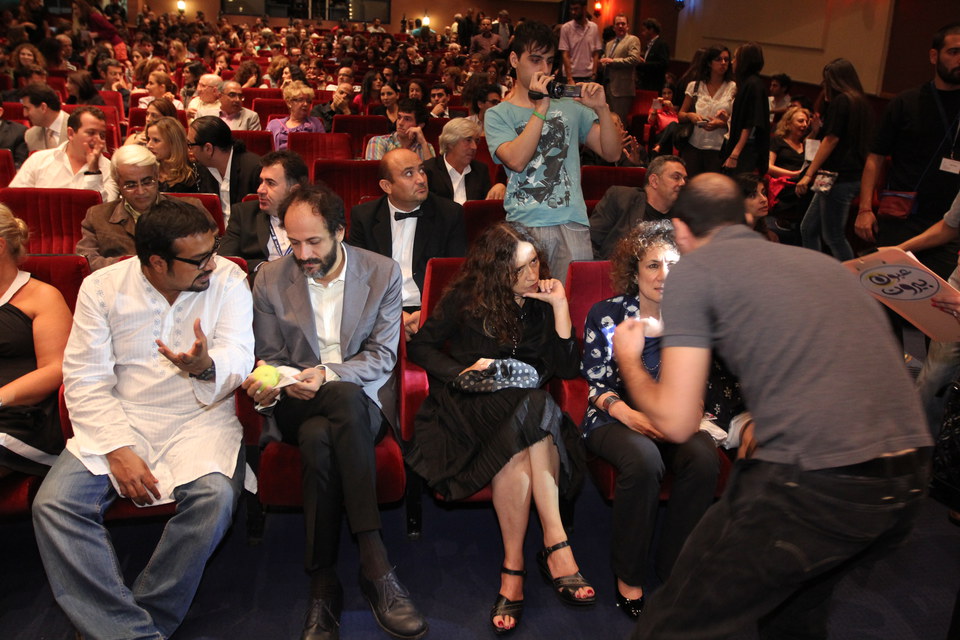 Luca Guadagnino President of the Jury, Christina Piccino & Maysoun