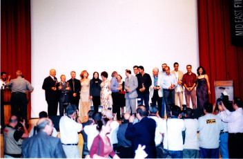 Winners and guests and members of BIFF all in one family photo