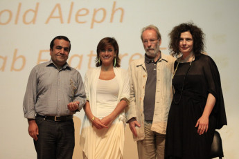 Shawkat Amin Korki, with Joumana Hatem, Robert Daudelin and Arsinee Khanjian