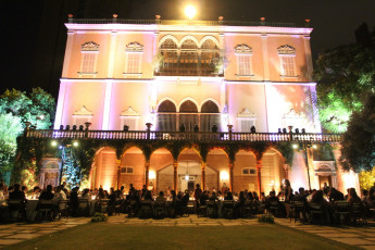 General view of the closing dinner in Sursock Palace Gardens