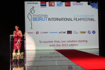 Host Pierrette Katrib opening the 2011 edition