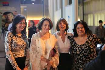Mme. Nada Sardouk - Director General Ministry of Tourism, Mme. Alice Edde - President Beirut Film Foundation, Ms. Colette Naufal - Director BIFF, Mme. Marly Fiani - Ministry of Tourism