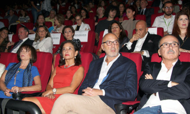Colette Naufal & Jury members: Nada Doumani, Carlos Chahin, Pierre Abi Saab