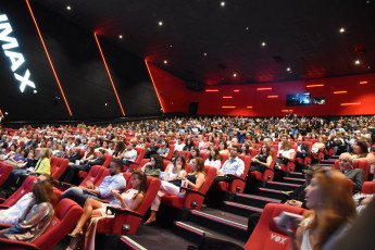 View of the Cinema before the screening