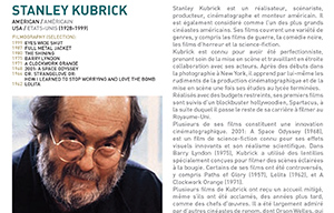 STANLEY KUBRICK