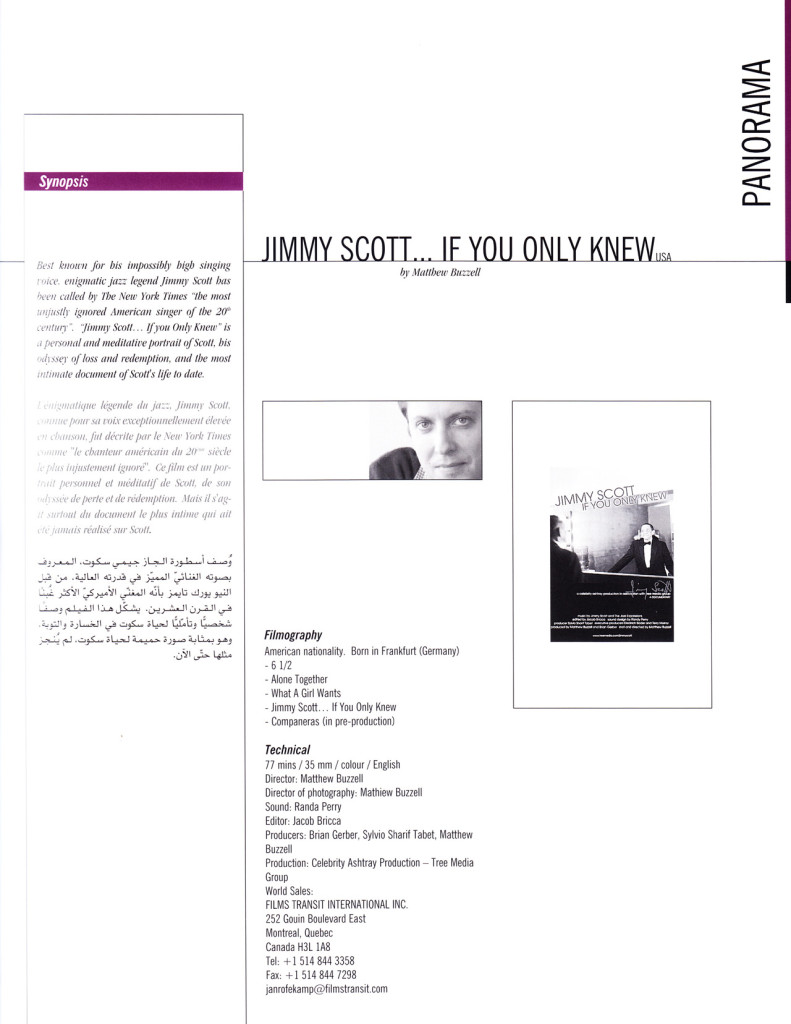 Jimmy Scott... If You Only Knew