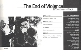 The End Of Violence Thumb